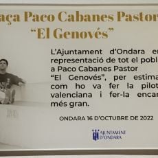 Commemorative plaque