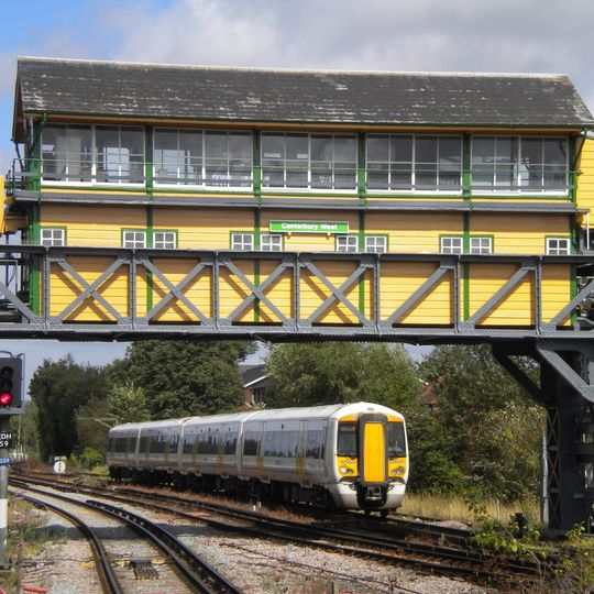 Canterbury West Signal Box