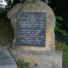 Monument to the victims of the war years 1805-1809 and to Norbert Brassine