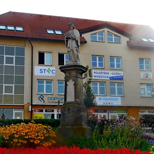 Socha svatého Jana Nepomuckého v Otrokovicích