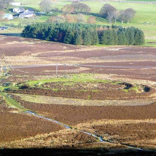Hillfort von Fallburn