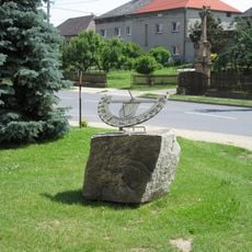 Sluneční hodiny v Medlově u muzea