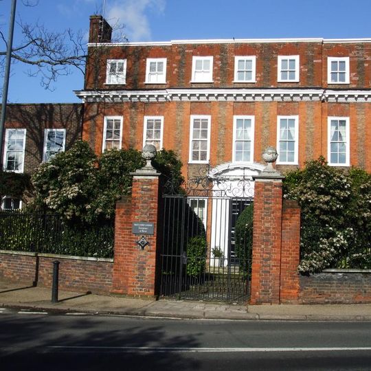 Entrance Gate And Piers To  Rutland Lodge Rutland Lodge