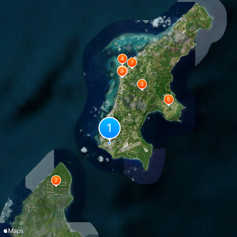 Military Air Transport Service Map