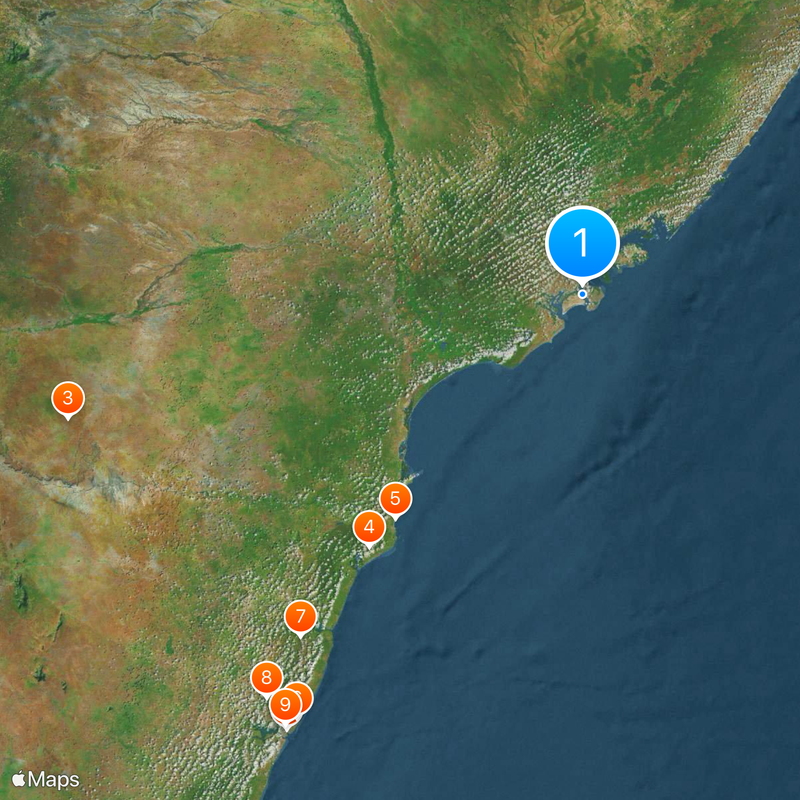 Lamu old town Map