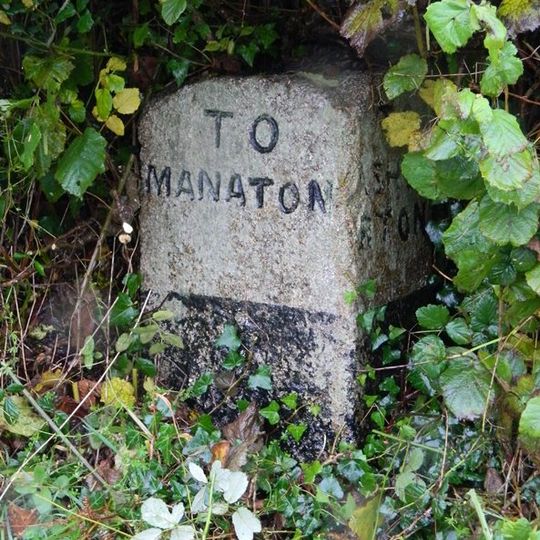 Direction Post At North East Corner Of Woodhouse Crossroads