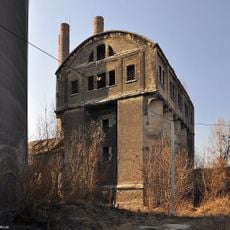 Sludge tank building of Cementownia Grodziec