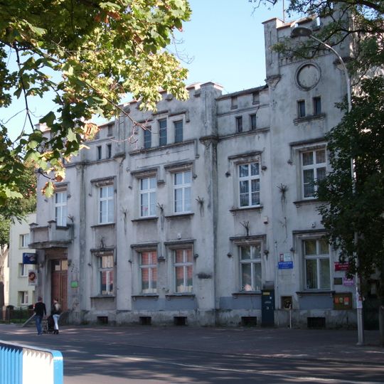 Historic post office building in Syców
