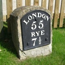 Milestone, Rye Road at TQ8303224255