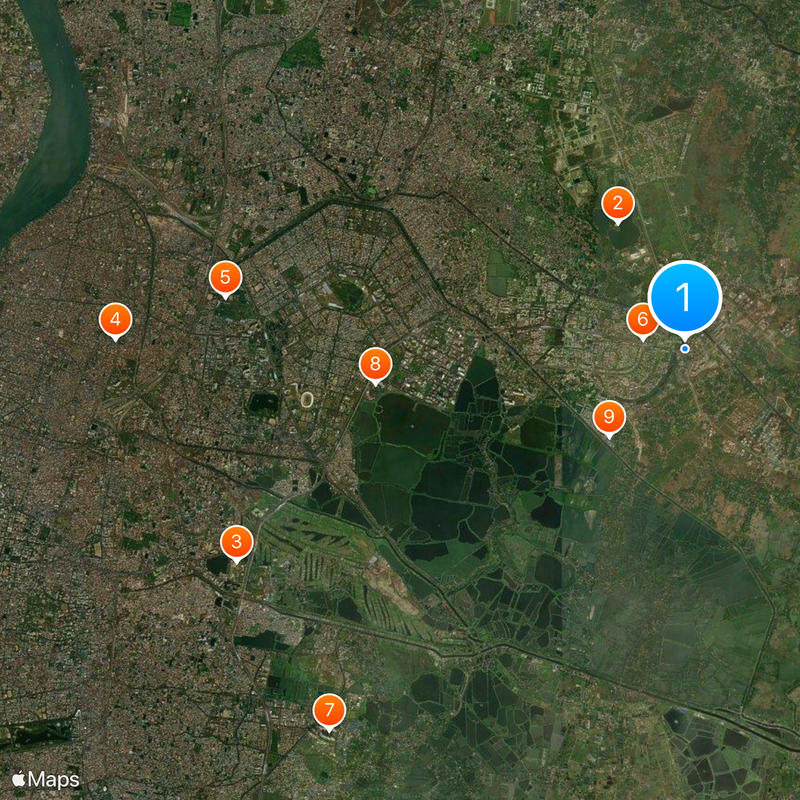 Tata Medical Centre Mapa