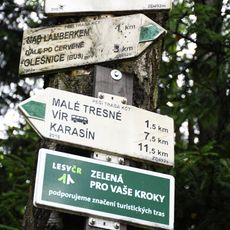 Rozcestník Tresenský potok