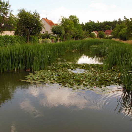 Abschnitt des Ludwig-Donau-Main-Kanals in Schwarzenbruck