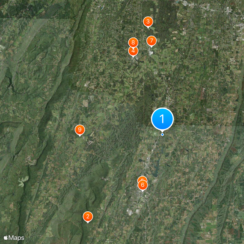 Tri-State Crematory Mapa