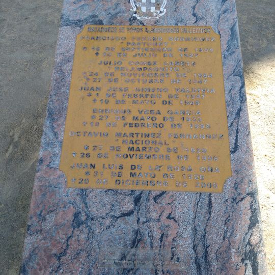 Monumento de Almería a los toreros muertos
