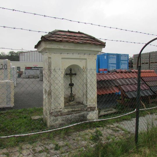 Kaplička na jižním okraji Pelhřimova v části Lhotka
