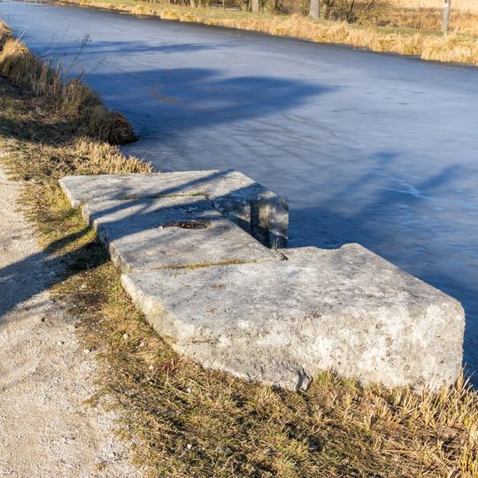 Grundablass bei der Schleuse 26