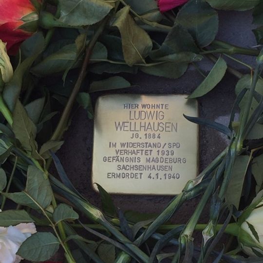 Stolperstein dedicated to Ludwig Wellhausen