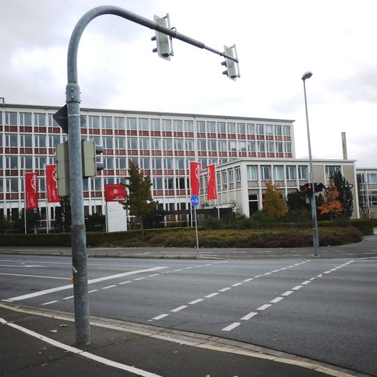 Verwaltungsbau des Güldner-Motorenwerks der Firma Linde