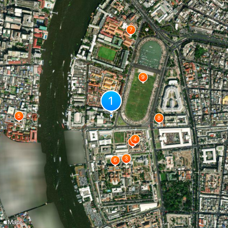 Silpakorn University Map