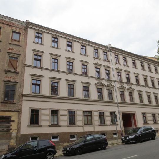 Doppelmietshaus in geschlossener Bebauung Bergstraße 25; 27