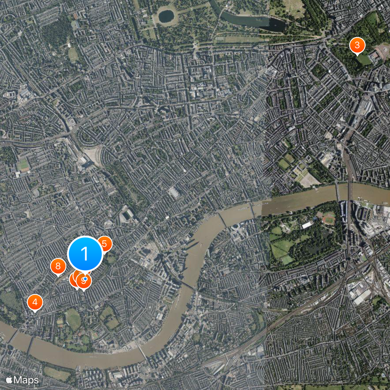 Parsons Green Map