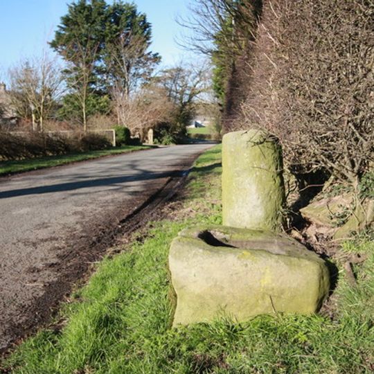 Cross Base North Of Forton Hall