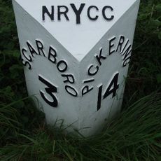 Milestone, 1 mile E of East Ayton