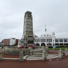 War Memorial and Dwarf Walls, Steps and Piers Surrounding