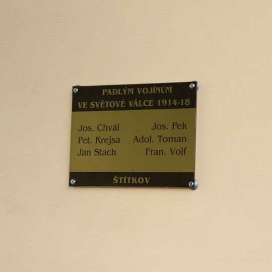 Pomník padlým ve Štítkově