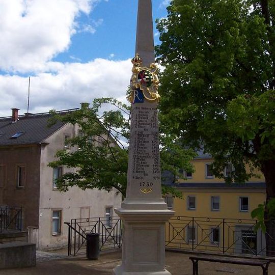 Polish-Saxon Post Milestone in Rabenau