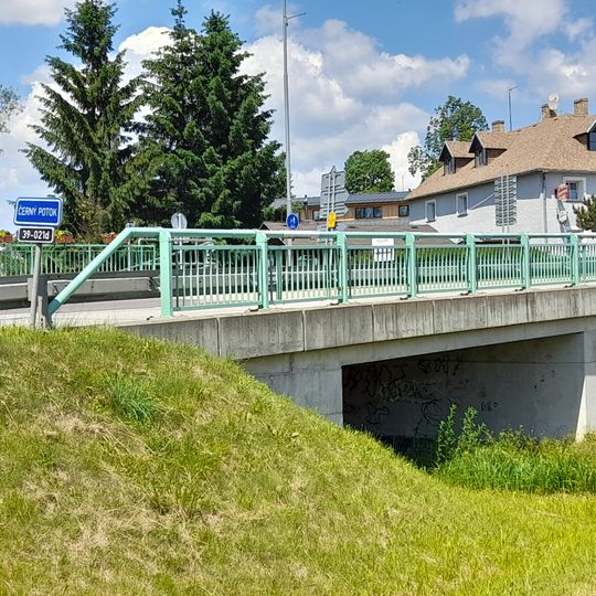 Most silnice I/39 přes Černý potok v Černé v Pošumaví
