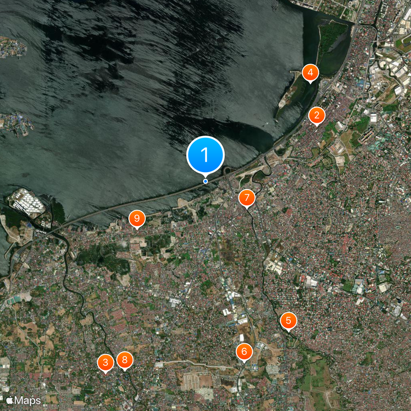 Manila–Cavite Expressway Map