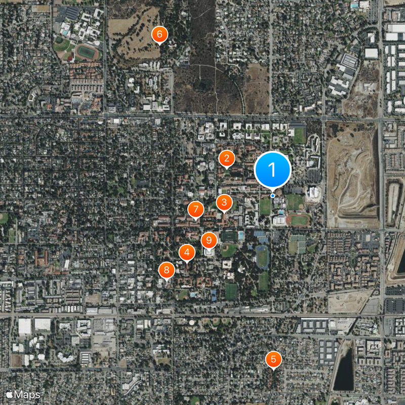 Claremont McKenna College Map