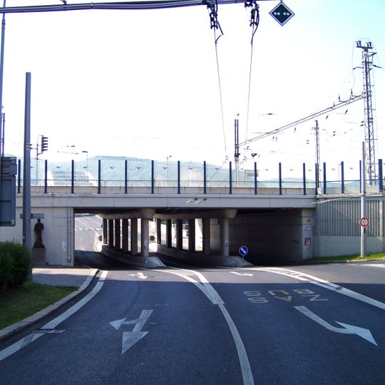 Railway bridge over Předmostí