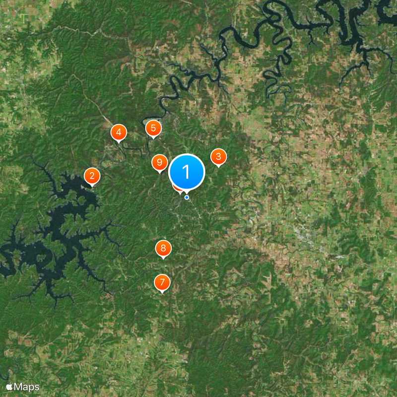 Christ of the Ozarks Mappa