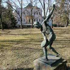 Diskuswerfer in Heilstätte Lindenhof