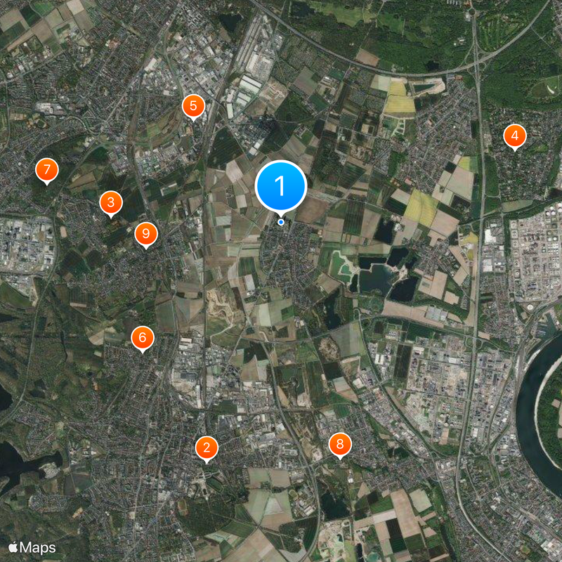 Auf dem Kölnberg Mapa