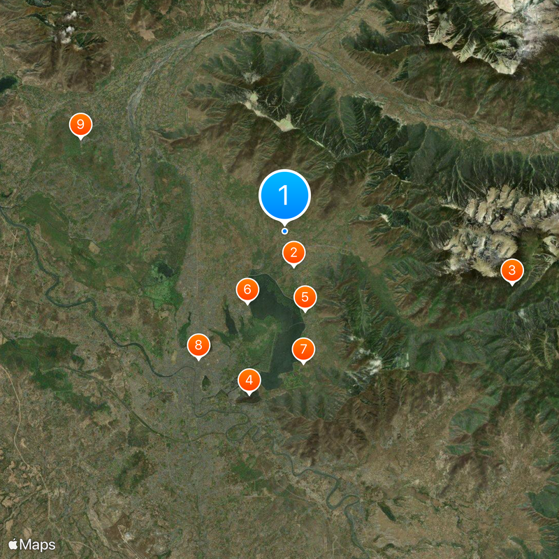 Burzahom archaeological site Mapa