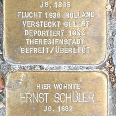 Stolperstein dedicated to Alice Schüler
