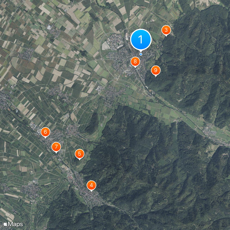 Staufen im Breisgau Map