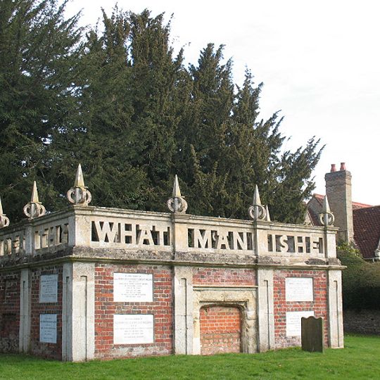 Higgins Family Mausoleum, All Saints Churchyard