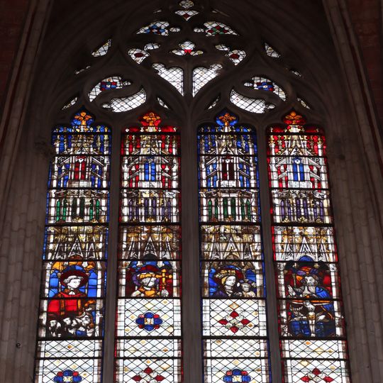 Cathédrale Saint-Étienne d'Auxerre - Baie 129