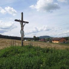 Kříž na jihu Manětína u čp. 346