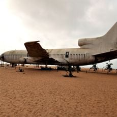 Avion sur la plage