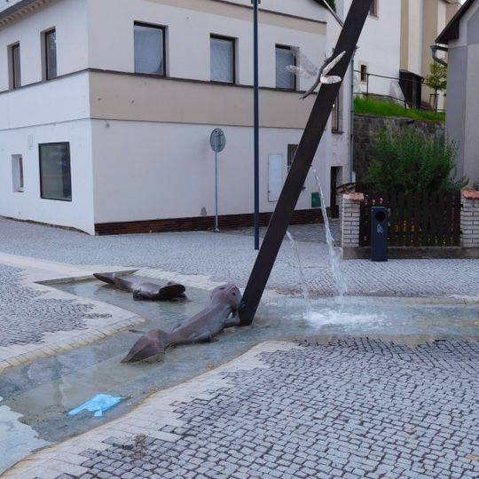Fountain in Kotíkova street