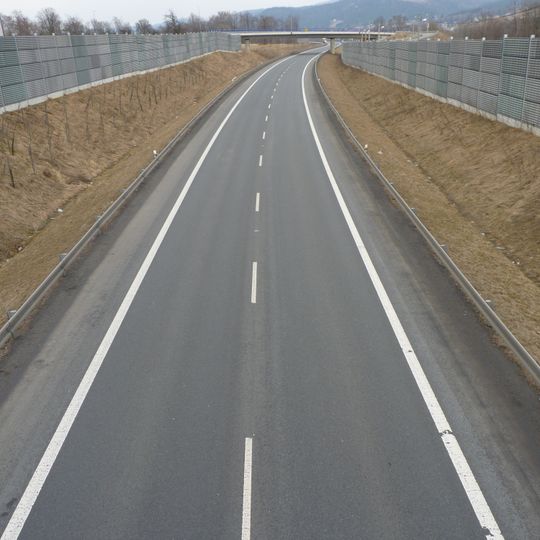 Most silnice III/01148 přes silnici I/11 v Návsí