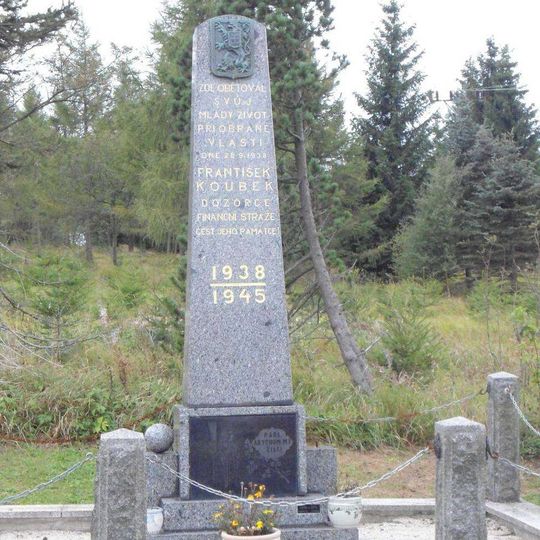 Pomník padlým na Moldavě v Krušných Horách