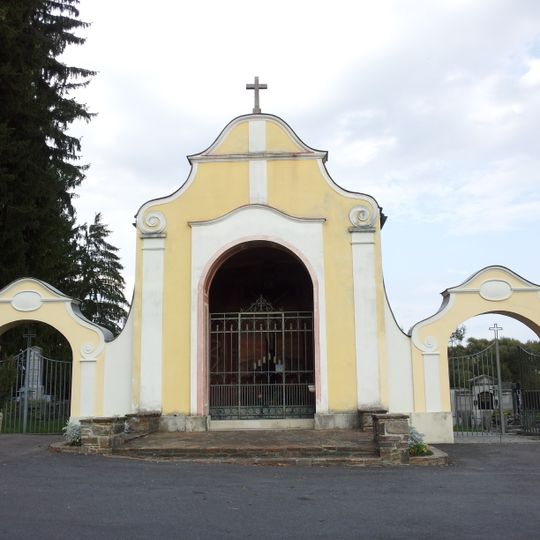 Friedhof Mariatrost mit Kreuzkapelle und Bildstock