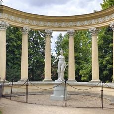 Gloriette in Łańcut castle park.