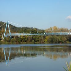 Pipeline bridge in Nelahozeves